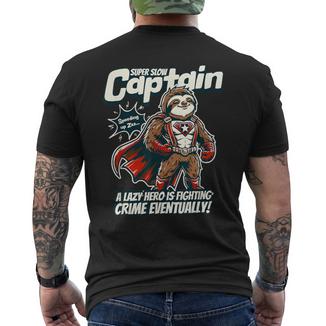 Paresseux -Uperlow Hero T-shirt imprimé au dos - Cadeauxyz