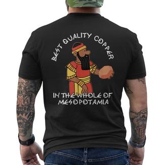 Tablette De Plainte Ea Nasir Motif Marchand En Cuivre T-shirt imprimé au dos - Cadeauxyz