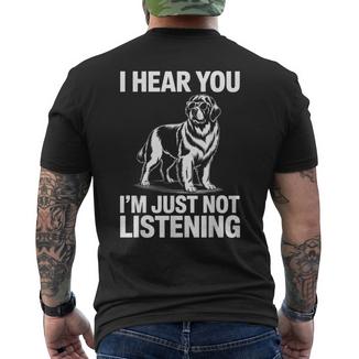 Terre-Neuve Chien Drôle Terre-Neuve T-shirt imprimé au dos - Cadeauxyz