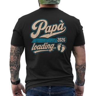 Uomo Papà Loading 2026 Futuro Papà Divertente T-shirt da uomo con stampa posteriore - Novitaregali