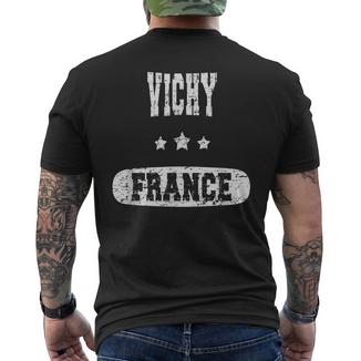 Vichyintage France T-shirt imprimé au dos - Cadeauxyz