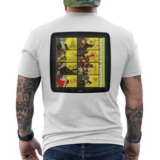 Atlus Persona 4 Golden T-shirt imprimé au dos - Cadeauxyz