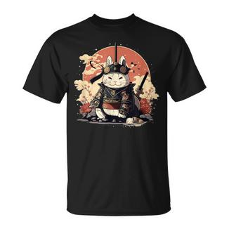 Anime De Lapinamouraï Detyle Japonais Kawaii T-Shirt - Cadeauxyz