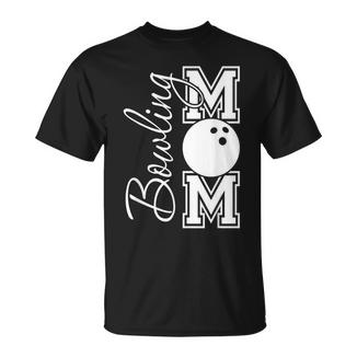 Bowling Mom Mother's Day Birthday Party For Women's Players T-Shirt - Thegiftio