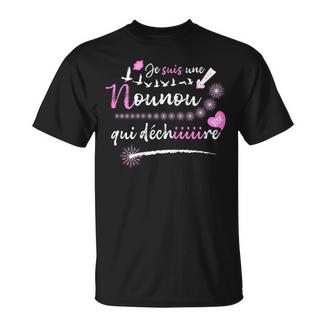 Cadeau Nounou Qui Déchire Babysitter Babyitter Nourrice T-Shirt - Cadeauxyz