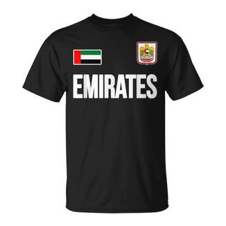 De Los Emiratos Árabes Unidos Regalo De La Bandera De Los Emiratos Camiseta unisex - Regaloses