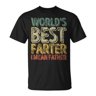 Divertente Festa Del Papà Camicia World Best Farter I Mean Father Maglietta - Novitaregali