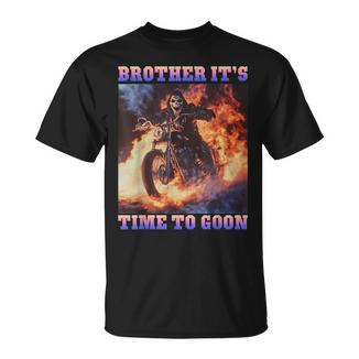 Frère Il Est Temps De Partir Gooning T-Shirt - Cadeauxyz