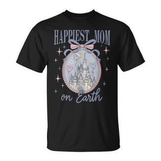 Happiest Mom On Earth Mother's Day T-Shirt - Monsterry