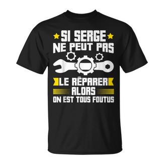 Humourerge Prénom Bricoleur Réparateur Mécano Plombier T-Shirt - Cadeauxyz