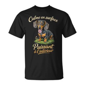 Idée Cadeau Pour Fan De Chien Et Amoureux De Teckel T-Shirt - Cadeauxyz