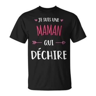 Jeuis Une Maman Qui Déchire Cadeau Drôle Pour Future Mama T-Shirt - Cadeauxyz