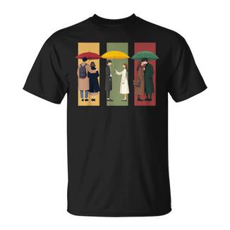 K-Drama Lover Coréen Drama Boy Avec Parapluie Kawaii Kdrama T-Shirt - Cadeauxyz