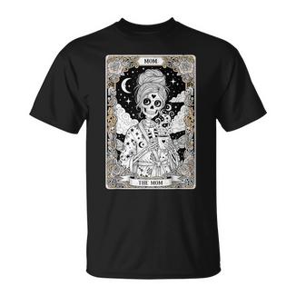 The Mom Tarot Card Skeleton Vintage Gothic Mother Day T-Shirt - Thegiftio
