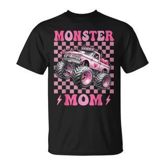 Monster Truck Mom Family Matching Monster Trucks Birthday T-Shirt - Thegiftio