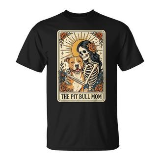 The Pit Bull Mom Tarot Card T-Shirt - Monsterry