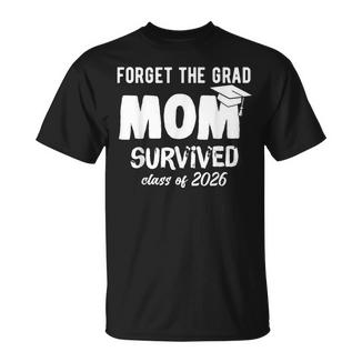 Proud Mom Of A 2026 Graduate 2026 Graduation T-Shirt - Monsterry