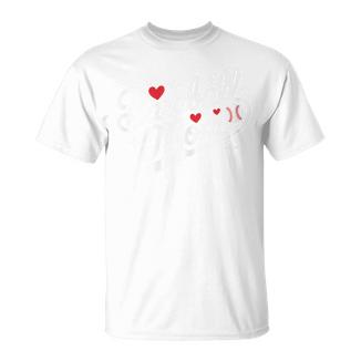 Baseball Mom Cute Sports Player Mother Women's T-Shirt - Monsterry