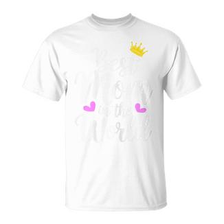 Best Mom In The World Cute T-Shirt - Thegiftio