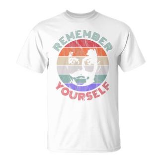 Gurdjieff Remember Yourself -Ouviens-Toi De Toi4 Haut De Gamme T-Shirt - Cadeauxyz