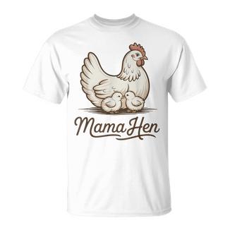 Mama Hen Chicken Mom Mother Day T-Shirt - Monsterry