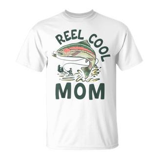 O Fishally One 1St Birthday Fishing Family Reel Cool Mom T-Shirt - Monsterry