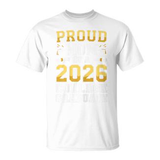 Proud Mom Of A 2026 College Graduate Class Graduation T-Shirt - Monsterry