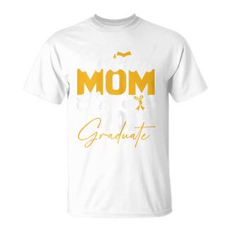 Proud Mom Of A 2026 Graduate Senior Mom Class Of 2026 T-Shirt - Monsterry