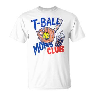 Vintage Tball Mom Softball T-Ball Mama Mom Life T-Shirt - Thegiftio